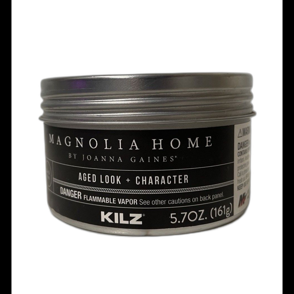Magnolia Home Joanna Gaines Aged Look Dark Wax Chalk 5.7 Oz KILZ Discontinued